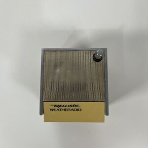 Vintage Radio Shack Realistic Weatheradio Cube No. 12-181 Tested Working